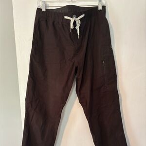 Vuori mens Ripstop pants, dark brown, size medium, worn a few times, like new